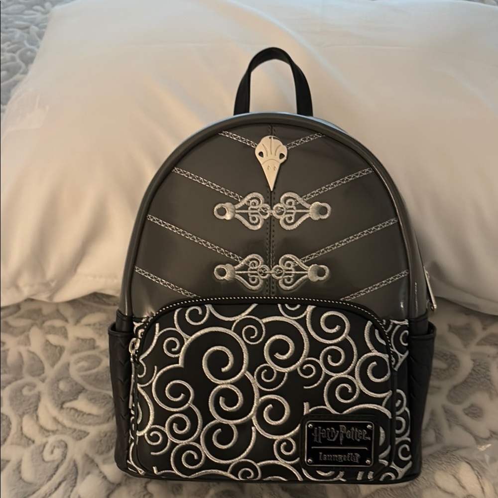 HARRY POTTER BELLATRIX LESTRANGE LOUNGEFLY UK EXCLUSIVE MINI BACKPACK